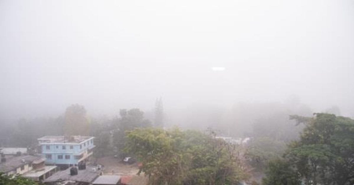 Neblina en Santo Domingo debido a disturbio tropical, informa la Onamet
