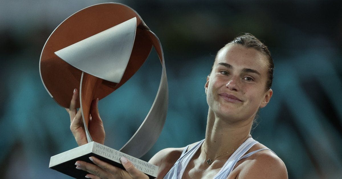 Sabalenka derrota a la número 1 del mundo y conquista Madrid