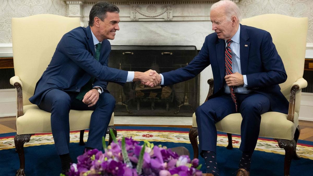 Sánchez recibe el respaldo de Biden por su “tremendo trabajo” en inmigración Sánchez recibe el respaldo de Biden por su “tremendo trabajo” en inmigración