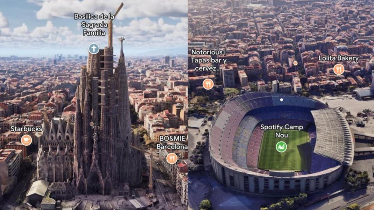 La vista inmersiva de Google Maps llega a Barcelona: visita la Sagrada Família y el Camp Nou desde el sofá de tu casa La vista inmersiva de Google Maps llega a Barcelona: visita la Sagrada Família y el Camp Nou desde el sofá de tu casa