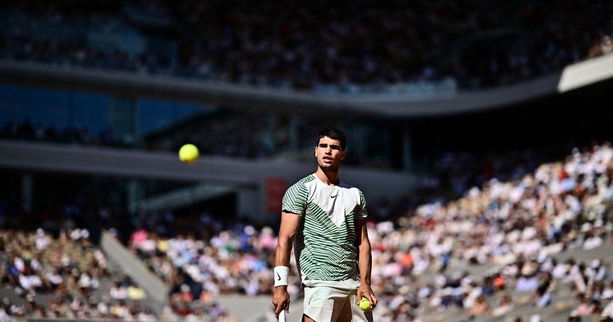 Alcaraz luce sublime en Roland Garros