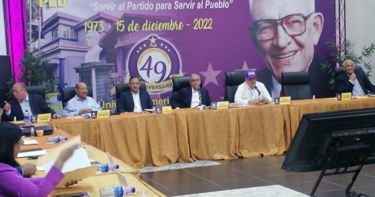 Comité Político del PLD se reúne para discutir reservas de candidaturas y alianzas políticas