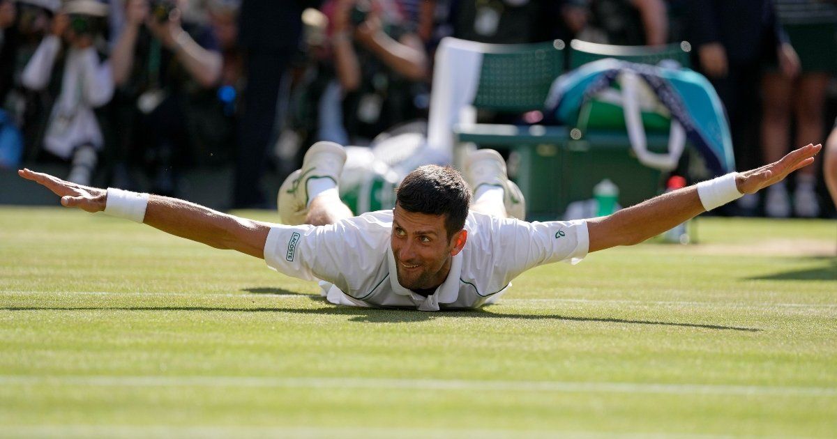 Djokovic sale a conquistar su octavo título en Wimbledon