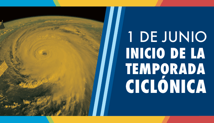 Hoy comienza temporada de huracanes 2023 con lluvias en algunos lugares