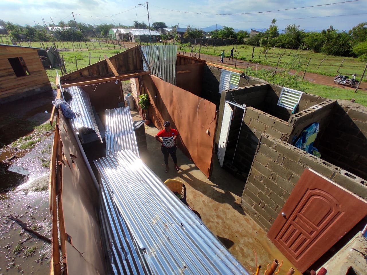 Un total de 17 viviendas resultaron afectadas durante el temporal en Dajabón Un total de 17 viviendas resultaron afectadas durante el temporal en Dajabón