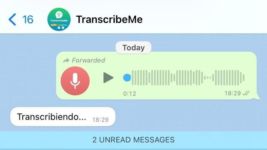 ’Transcribeme' y el 'bot' de Whatsapp que crea stickers en segundos