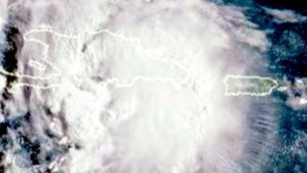 Centro de Tormenta Franklin toca Tierra en el Sur de la República Dominicana