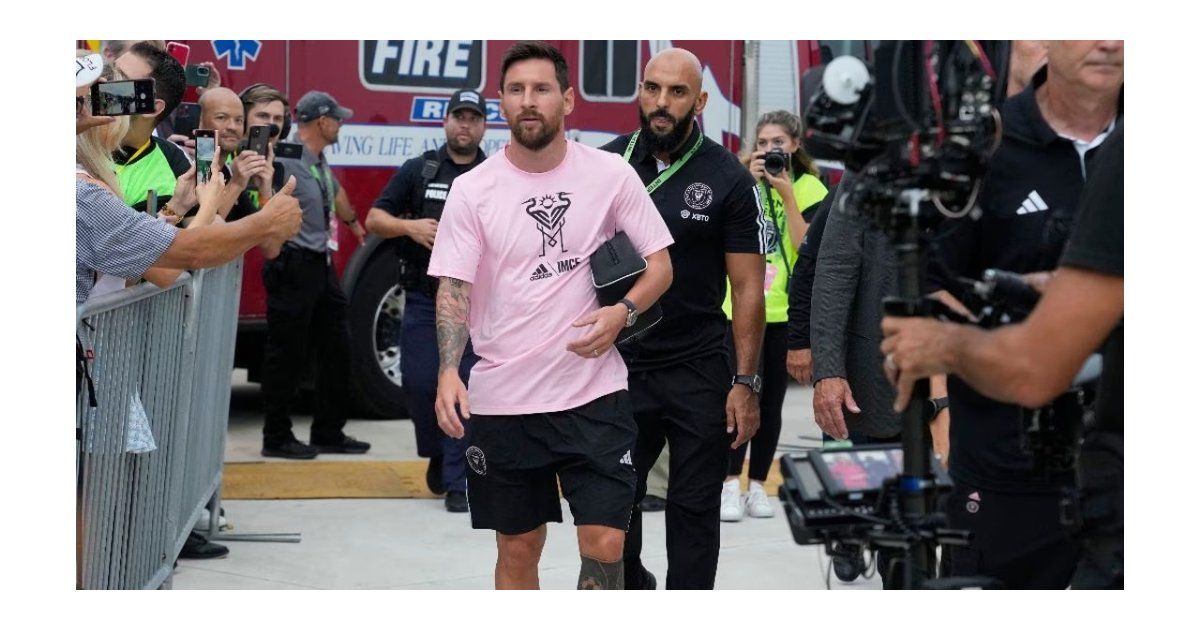 El guardaespaldas de Lionel Messi que se roba la atención