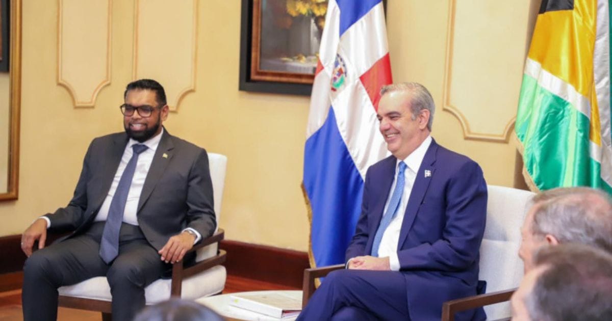 República Dominicana y Guyana Firman Acuerdos de Cooperación en Diversos Sectores