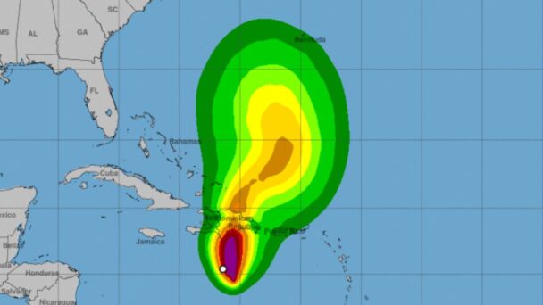 Se espera 400 milímetros de lluvia de la tormenta Franklin con fuertes lluvias
