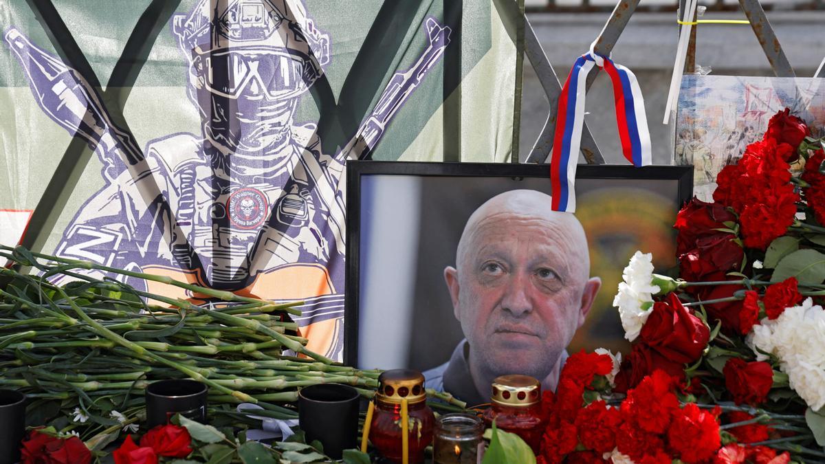 Un último adiós para Prigozhin, un hombre de 