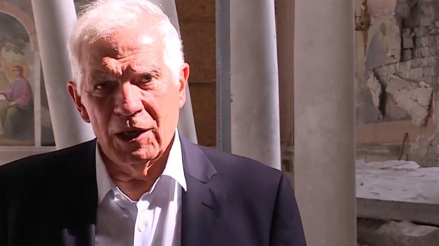 Borrell inicia en la catedral de la Transfiguración de Odesa una visita sorpresa a Ucrania