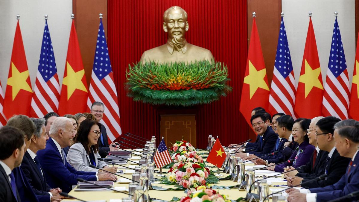 Estados Unidos refuerza su alianza estratégica con Vietnam ante el auge de China Estados Unidos refuerza su alianza estratégica con Vietnam ante el auge de China
