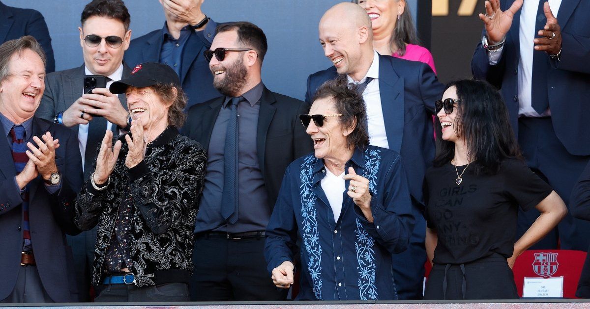 Barcelona luce camisetas de los Rolling Stones en el Clásico