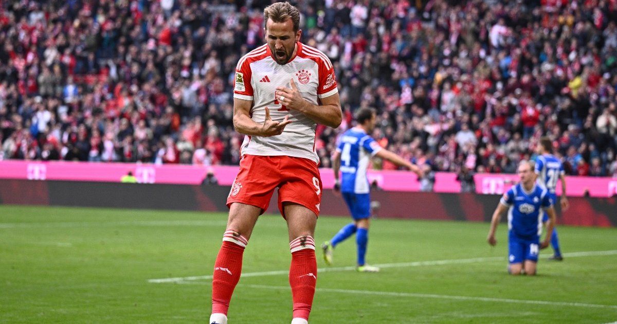 Bayern Múnich logra goleada categórica con un imponente Kane