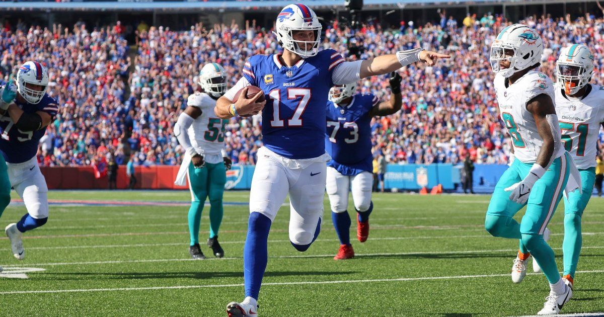 Los Dolphins pierden su récord invicto ante unos Bills inspirados