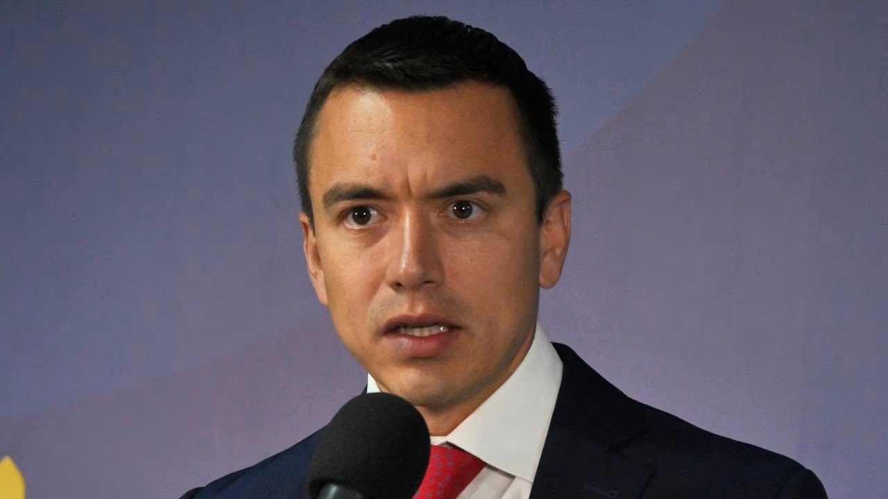 Noboa, presidente electo de Ecuador