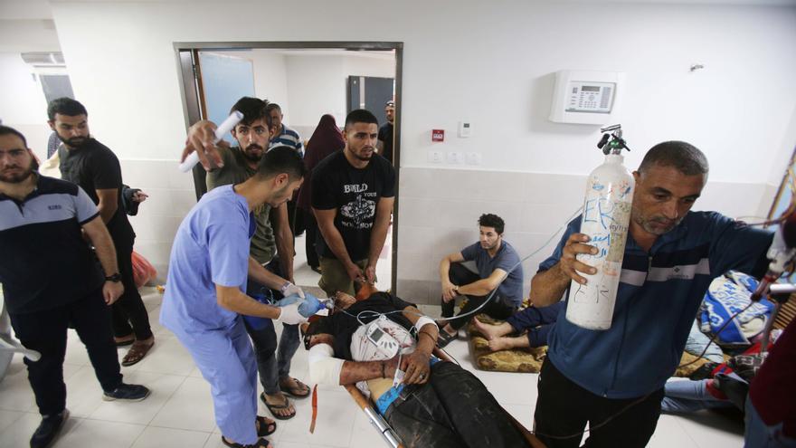 Al menos 13 muertos y 26 heridos por un nuevo ataque contra un hospital de Gaza