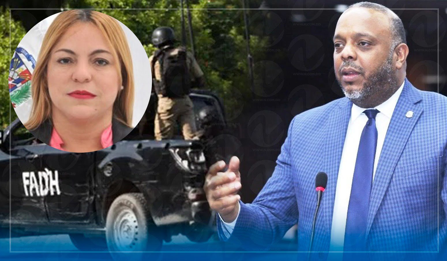 La oposición critica posición de la canciller ante misión en Haití