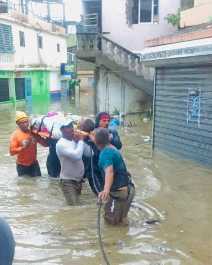 Defensa Civil reporta que seis comunidades han quedado incomunicadas por las lluvias