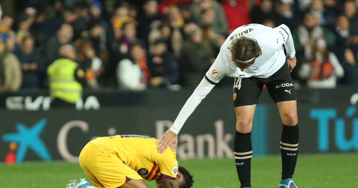 El Barcelona deja escapar la victoria con un empate ante el Valencia