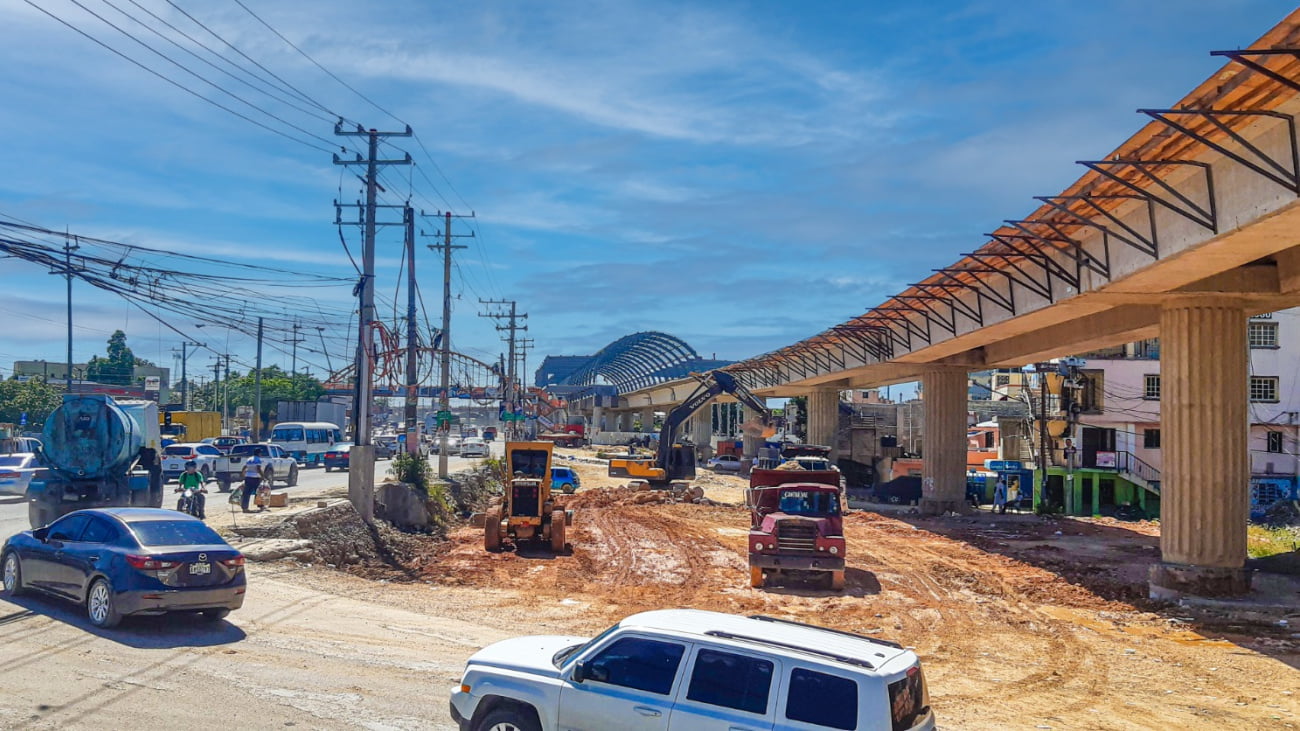 Este domingo se realizarán trabajos eléctricos en las obras de extensión del Metro a Los Alcarrizos
