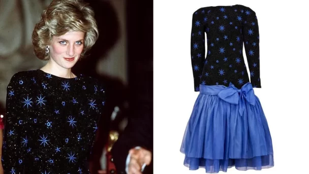 Vestido de Lady Di rompe récord en subasta millonaria