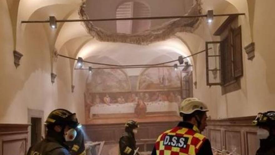 Al menos 30 heridos al hundirse el suelo de un convento en una boda en Toscana Al menos 30 heridos al hundirse el suelo de un convento en una boda en Toscana