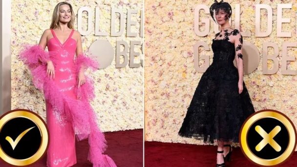Conoce los mejores y peores vestidos en alfombra roja de Golden Globes 2024