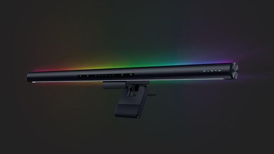 Razer presenta la barra de luz Aether Monitor Razer presenta la barra de luz Aether Monitor