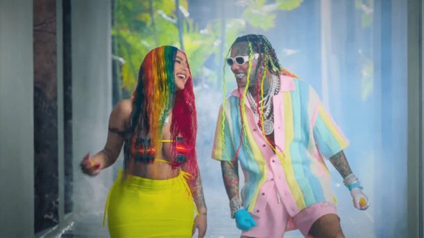 ¿Yailín, la más viral está en RD con Tekashi?