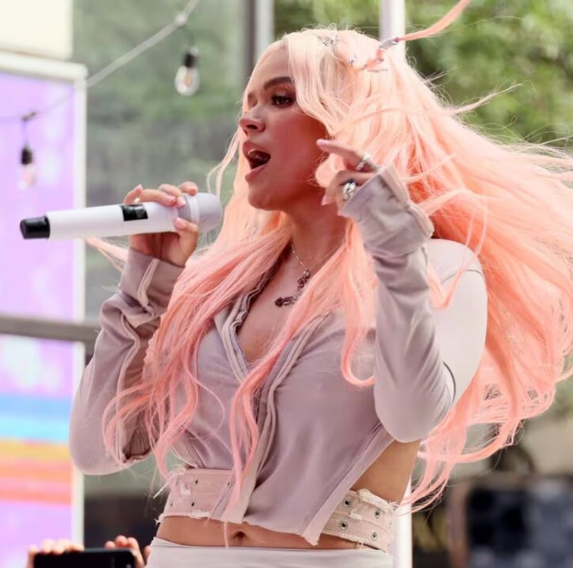 Karol G Llega hoy preparada para brillar en RD Karol G Llega hoy preparada para brillar en RD