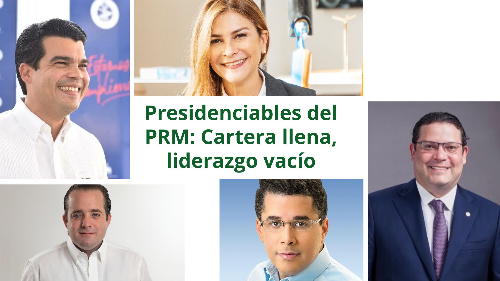 Los nuevos presidenciables del partido de gobierno: ¿Líderes o simplemente figuras con presupuesto?