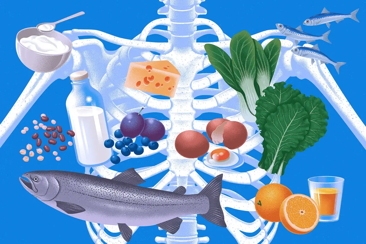 Estos nutrientes pueden fortalecer los huesos avejentados Estos nutrientes pueden fortalecer los huesos avejentados