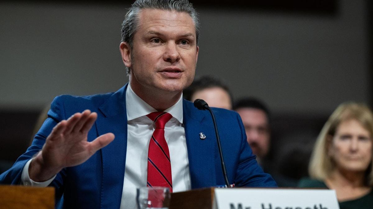 El Senado estadounidense confirma que Pete Hegseth será secretario de Defensa