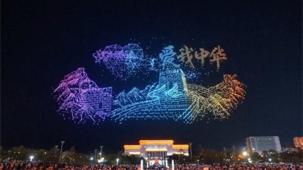 Un equipo chino hace historia al controlar más de 10.000 drones con un solo ordenador