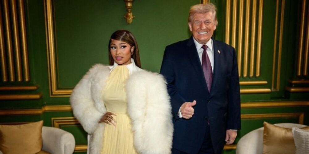 Trump lanza las “Cuentas Trump” para niños con respaldo de Nicki Minaj